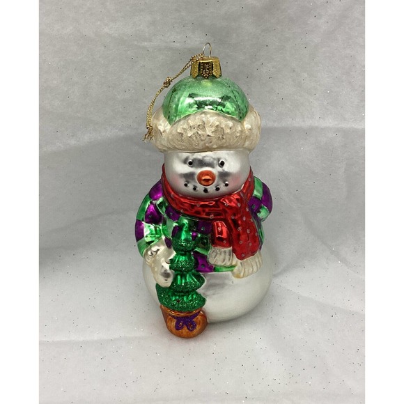 Brass Key~Classic Snowmen~Woodsman Snowman~Pre-owned - Picture 1 of 12